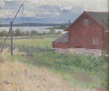 Elin Danielson-Gambogi, A Cottage by the Shore.