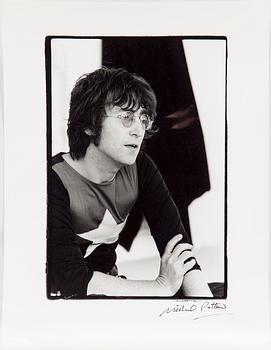 MICHAEL PUTLAND, gelatin silver print, John Lennon, Tittenhurst Park, Ascot, 1971, signed Michael Putland.