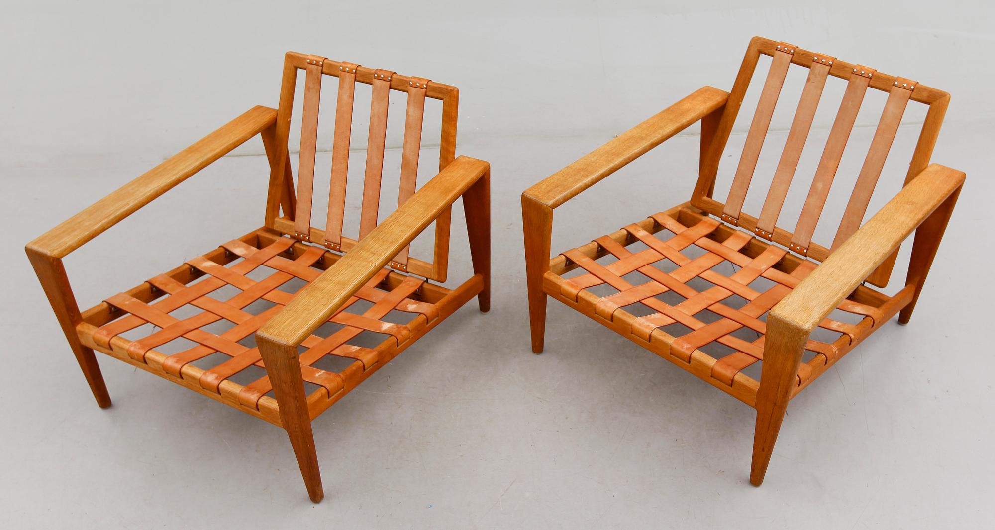 FÅTÖLJER, 1 par, Svante Skogh, Säffle Möbelfabrik, 1900-talets andra hälft.