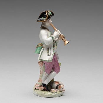 A Vienna figurine, 18th Century.