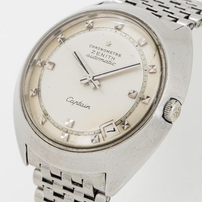 ZENITH, Captain, Chronometer,  armbandsur, 37 x 39 mm.