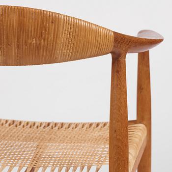 Hans J. Wegner, a "The Chair" model "JH 501", Johannes Hansen, Denmark 1950s-60s.