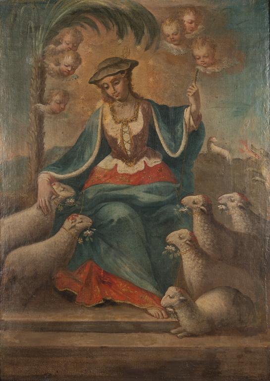 Unknown artist, 18th century, oil on canvas.