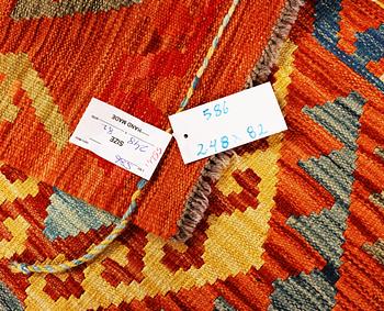 Matta, Kelim, Afghanistan, ca. 248 x 82 cm.