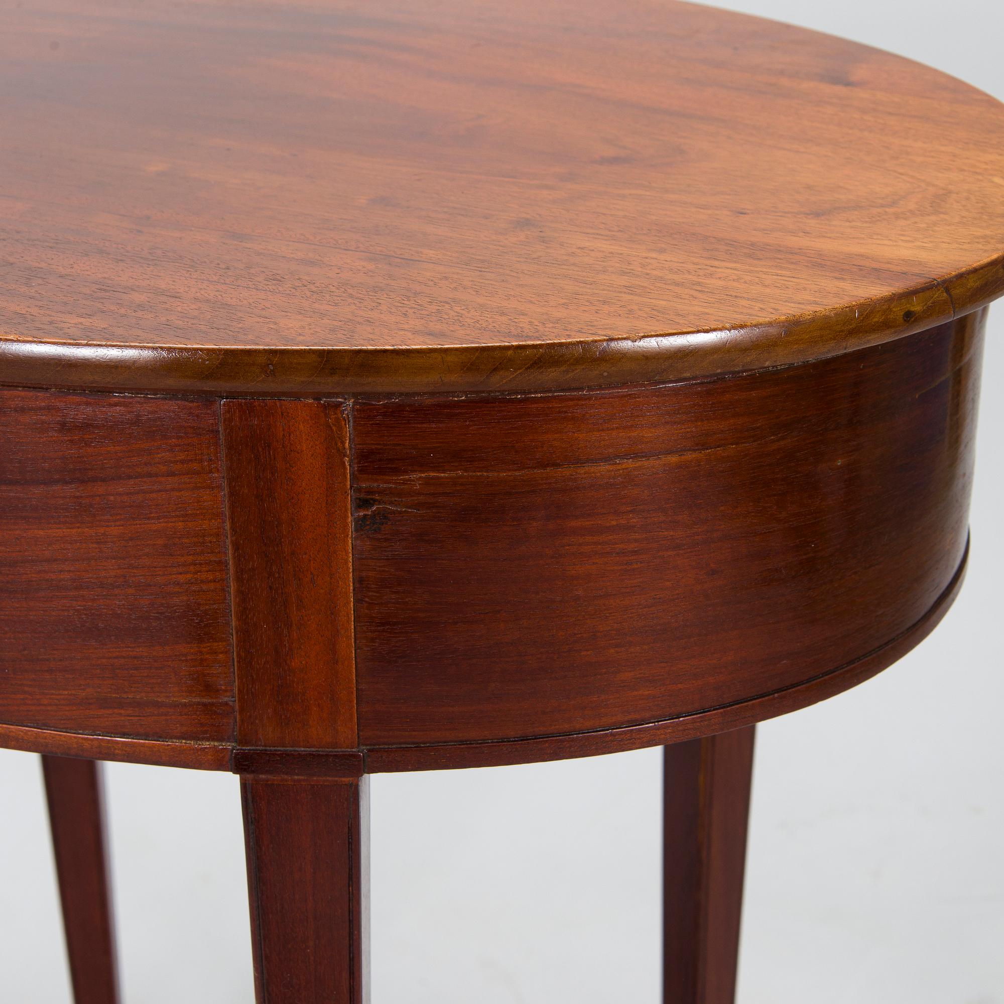 Sidobord, 1800-talets mitt.