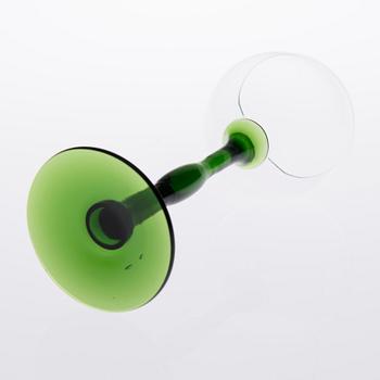 GLAS PÅ FOT, 12 st, 1900-talets sista kvartal.