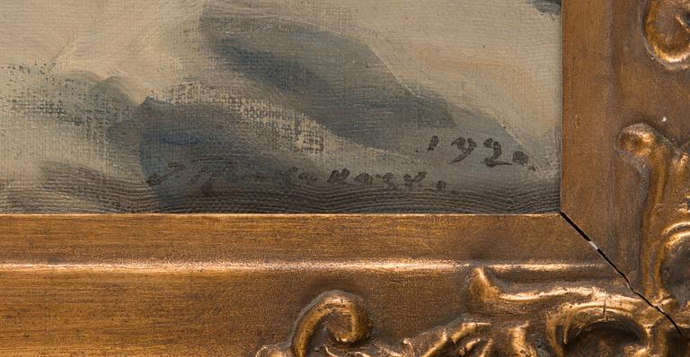 Jalmari Ruokokoski, Talvimaisema.