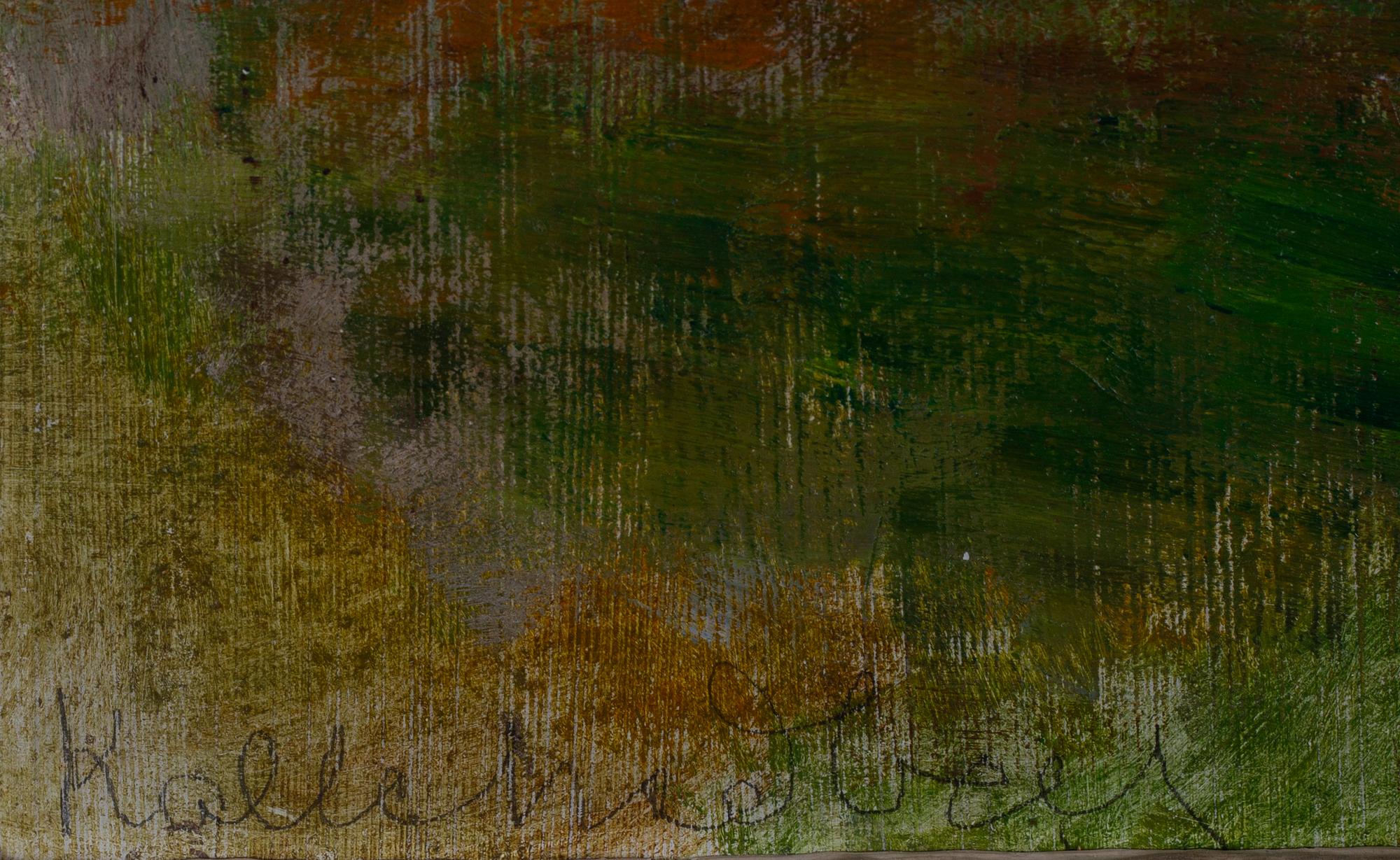 Kalle Hedberg, Landscape with Buildings.