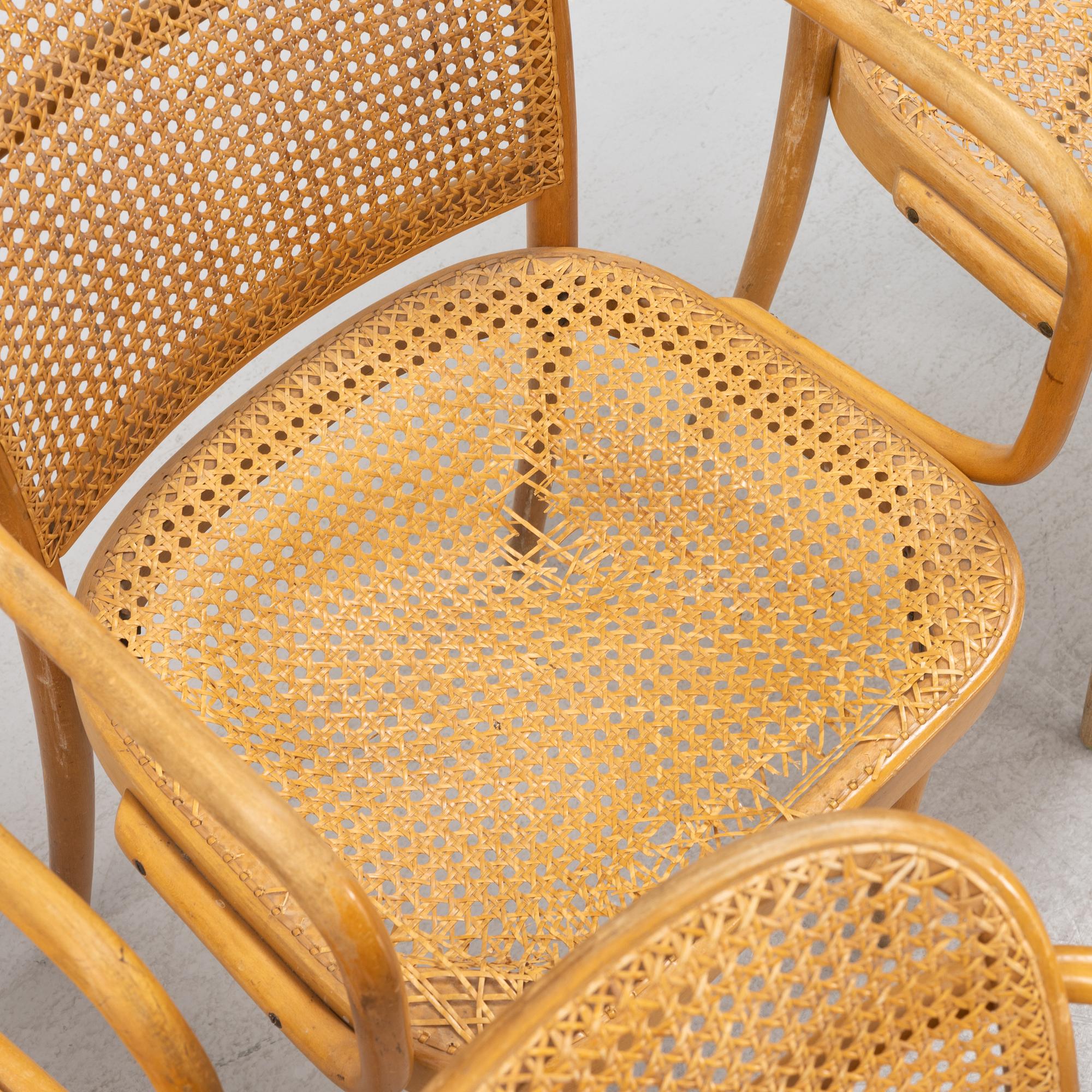 Josef Hoffman, tillskriven. Stolar, 9 st, 1900-talets mitt.