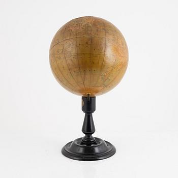 A globe by N. Selander made by Adolph Lemon, Sweden, around 1900.
