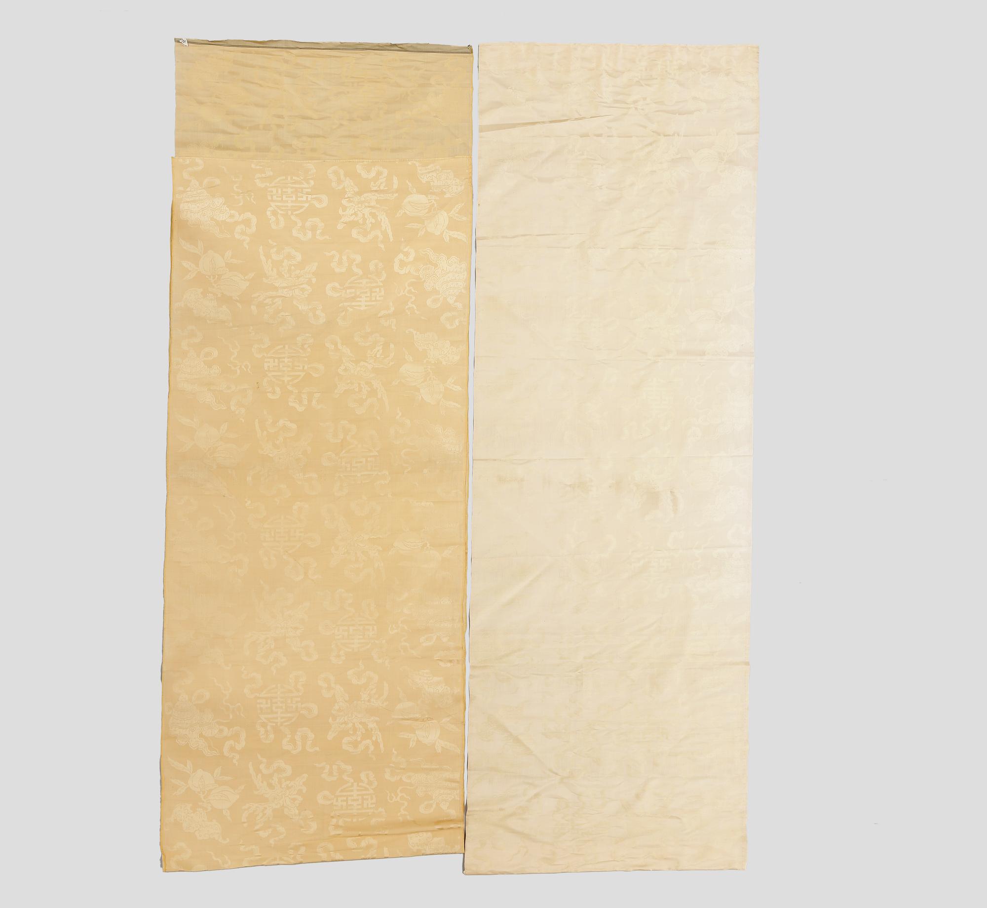 TYG, 2 delar, siden, Kina, tidigt 1900-tal.