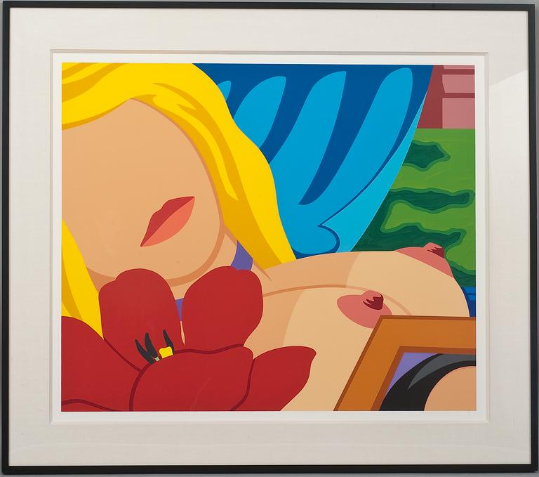 Tom Wesselmann, "BIG BEDROOM BLONDE".