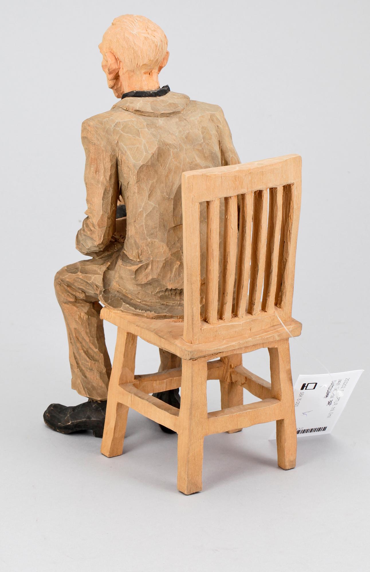 EMIL G. JANEL, skulptur, sign, 1900-tal.