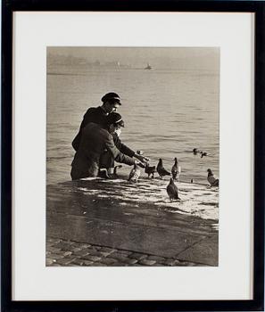 ÅKE LANGE, silver gelatin fotografi, vintage, 1936-37, signerad a tergo med estatestämpel.