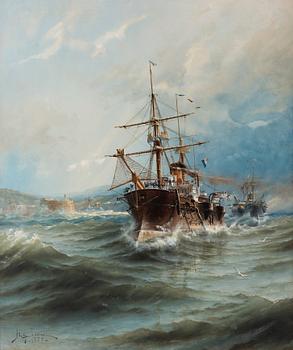 Herman af Sillén, French Frigates.