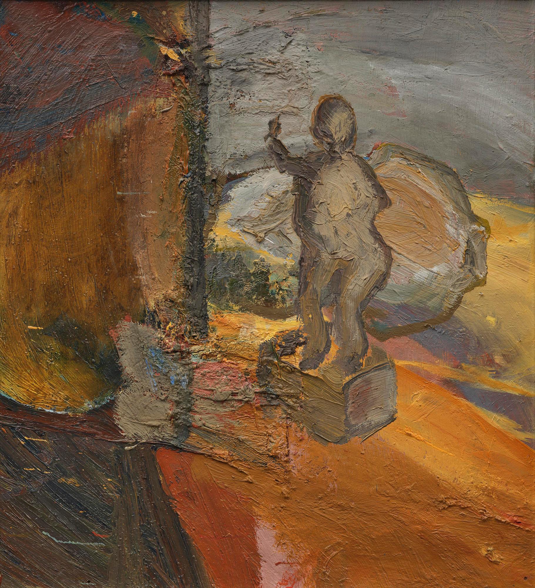 Evert Lundquist, Still life with sculpture.