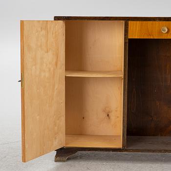 A bookcase with cabinet, 1930s/40s.