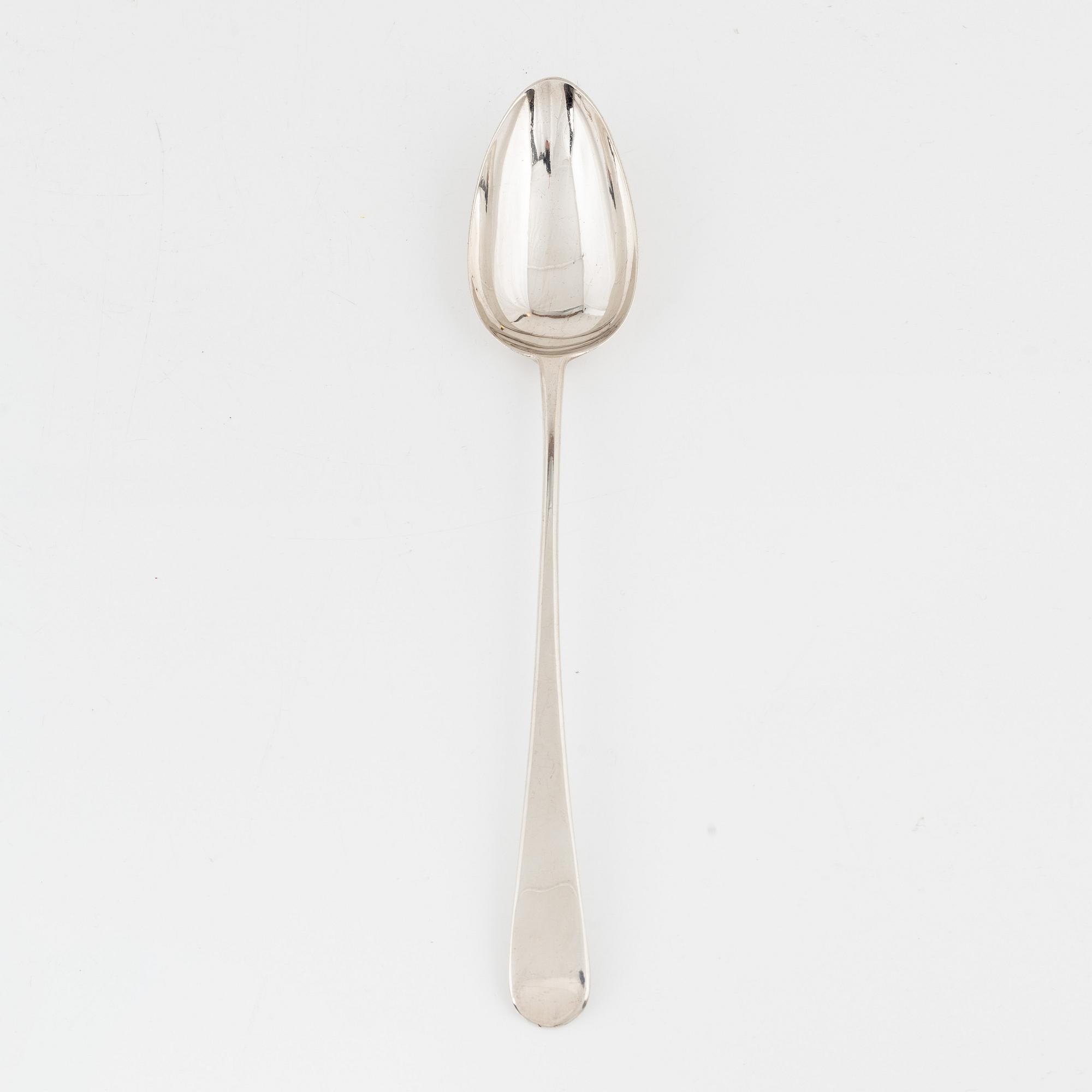 Samuel Adams, ragusked, silver,   London 1778.