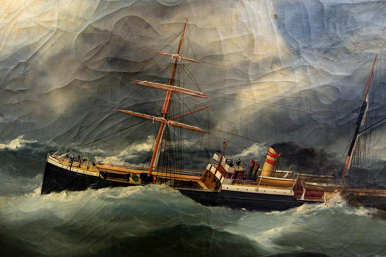 EDWARD ADAM, a signed and dated oil on canvas.