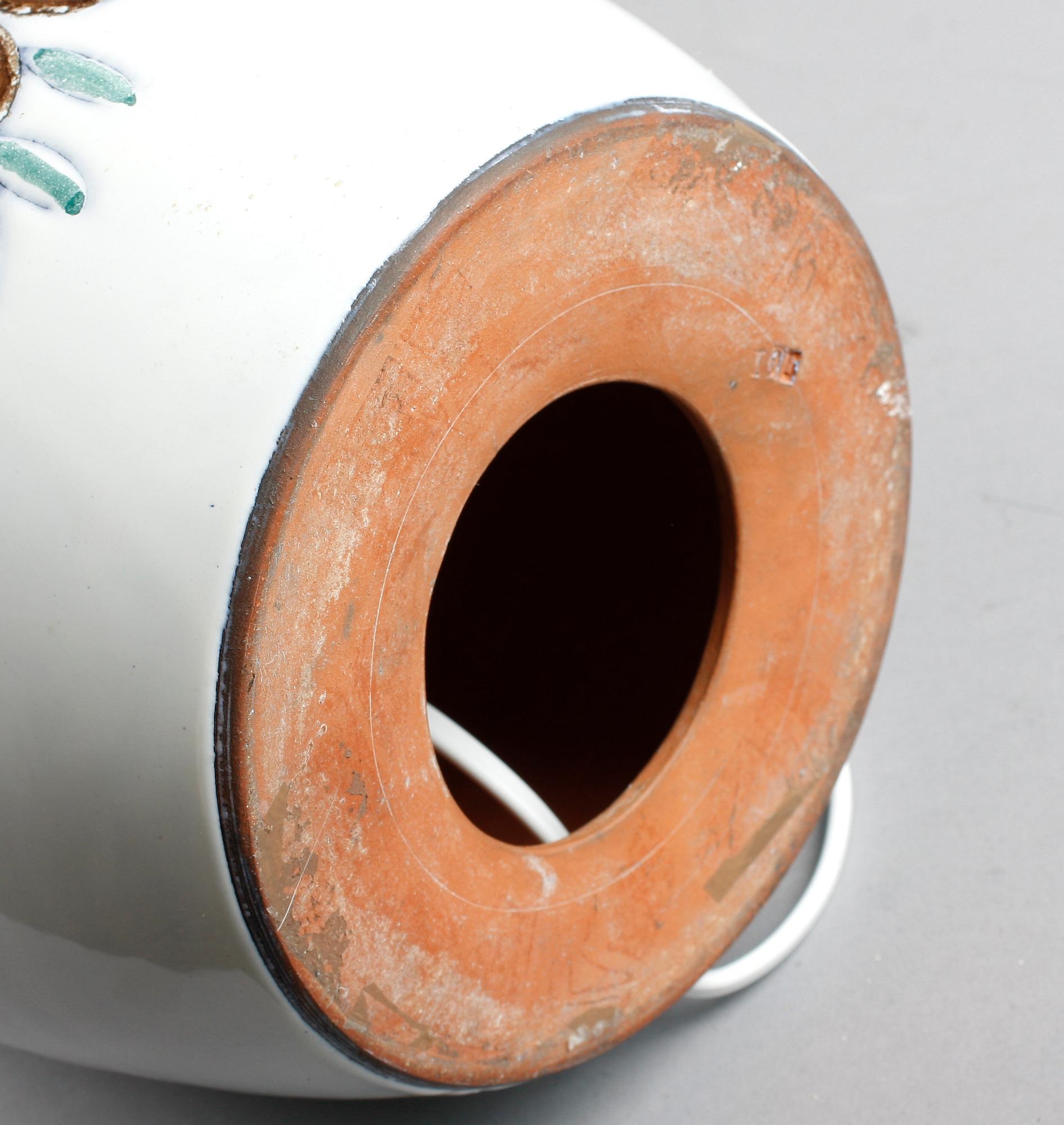 GOLVLAMPA, keramik. Tilgmans. 1950-tal.