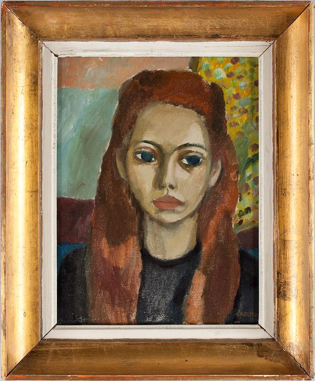 MAGNUS CREUTZ, olja på duk, sign.