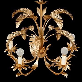 A ceiling lamp, second half of the 20th century, hight ca 60 cm.
