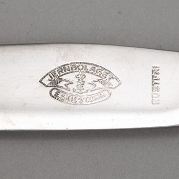 An 115-piece Swedish silver cutlery, model 'Prins Albert' C.G. Hallberg and GAB.