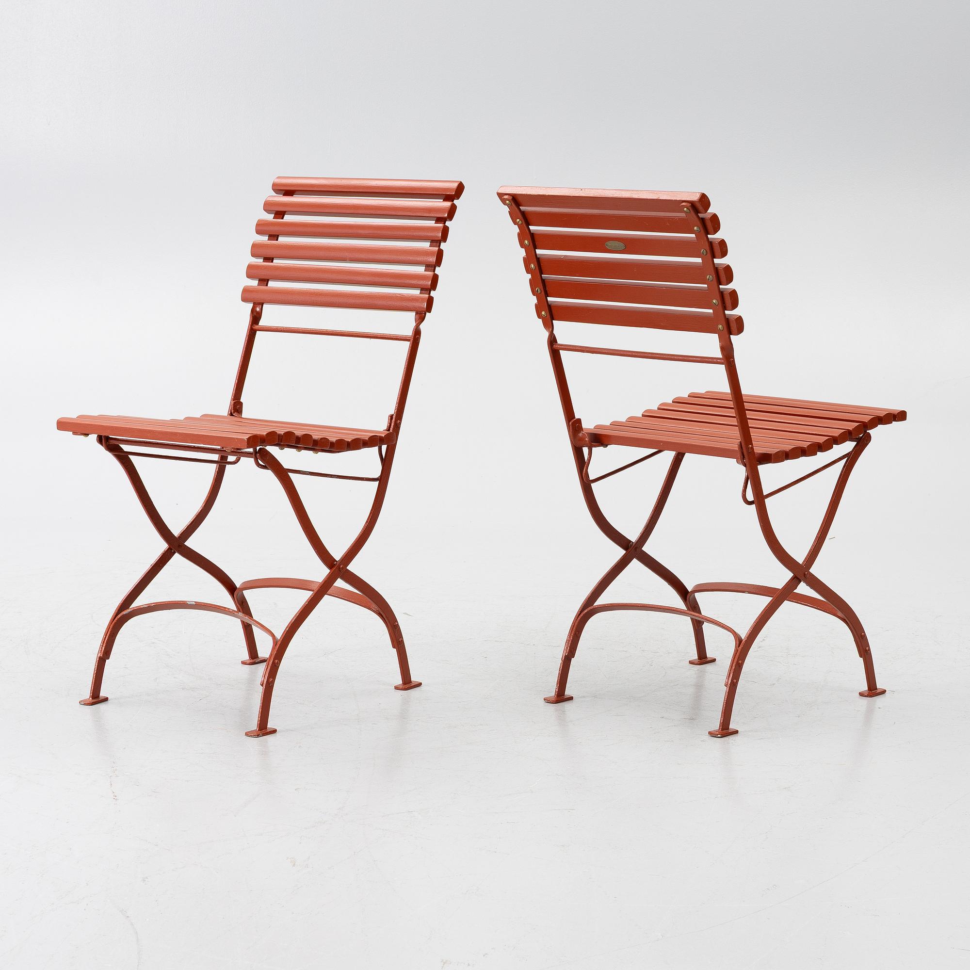Set of 4 garden chairs, “Park”, Hope, 2000s.