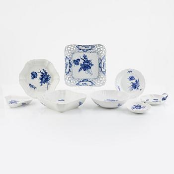 A 104-piece 'Blå blomst' porcelain service, Royal Copenhagen, Denmark.