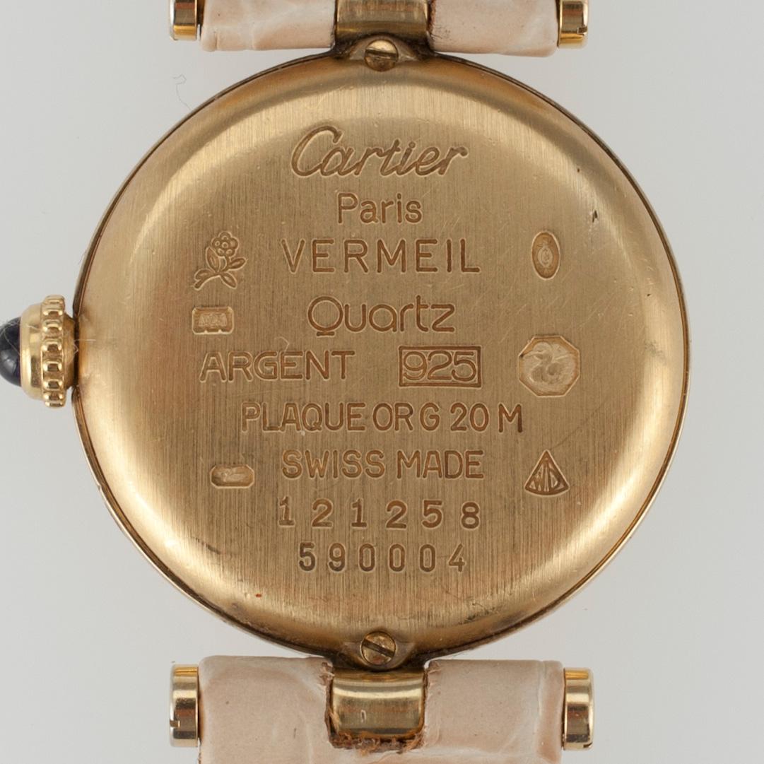 DAMUR, Cartier, förgyllt silver, 1900-talets slut.