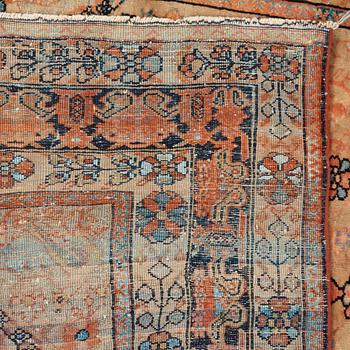 MATTA. Antik Keshan part silk, s.k. Motachem. 200 x 95,5-108 cm.