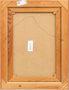 Axel Olson, a signed oil on canvas.