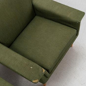 A sofa and easy chair by Johannes Andersen, 'Drott', Trensum. 1960-70s.