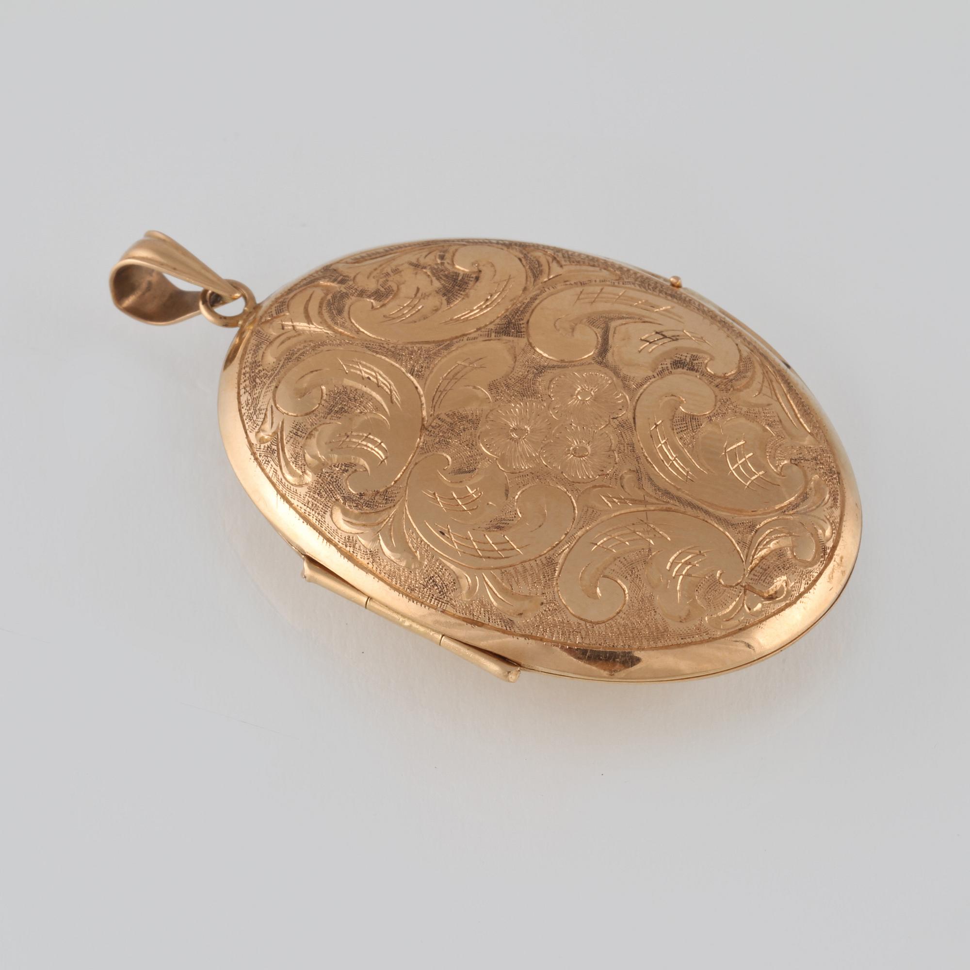 BERLOCK, 18K guld, Ceson, Göteborg. Vikt 10,7 gram.