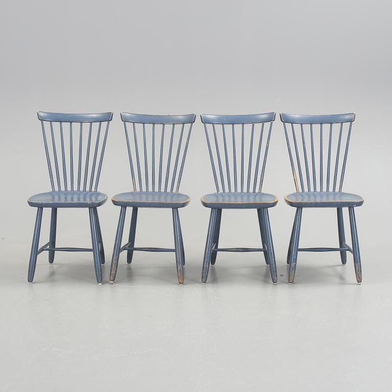 STOLAR, 4 st, "Lilla Åland", Carl Malmsten, 1900-talets andra hälft.