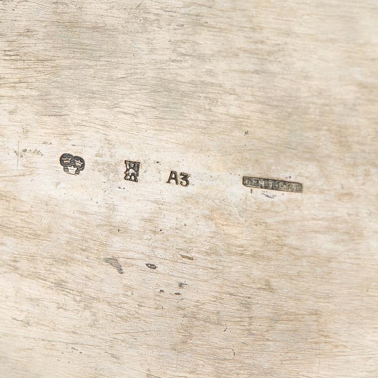 Gustaf Georg Rehnberg, tekanna, större, silver, Norrköping 1807. Sengustaviansk.