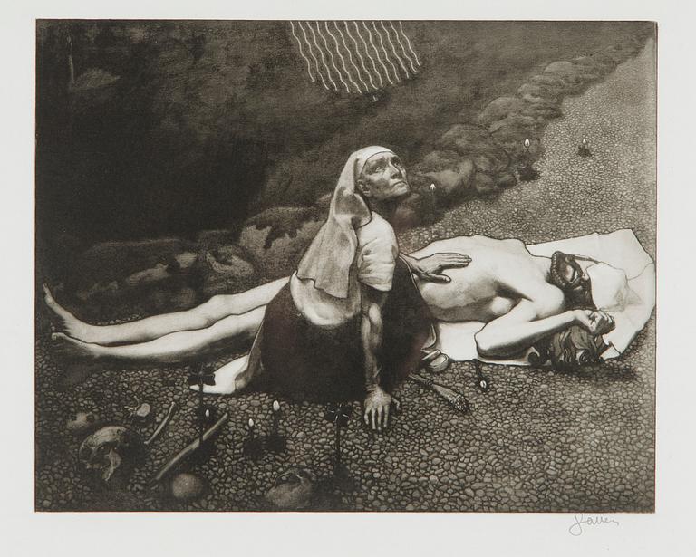 Akseli Gallen-Kallela, "Lemminkäisen äiti".