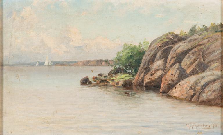 Woldemar Toppelius, Skärgårdsvy.