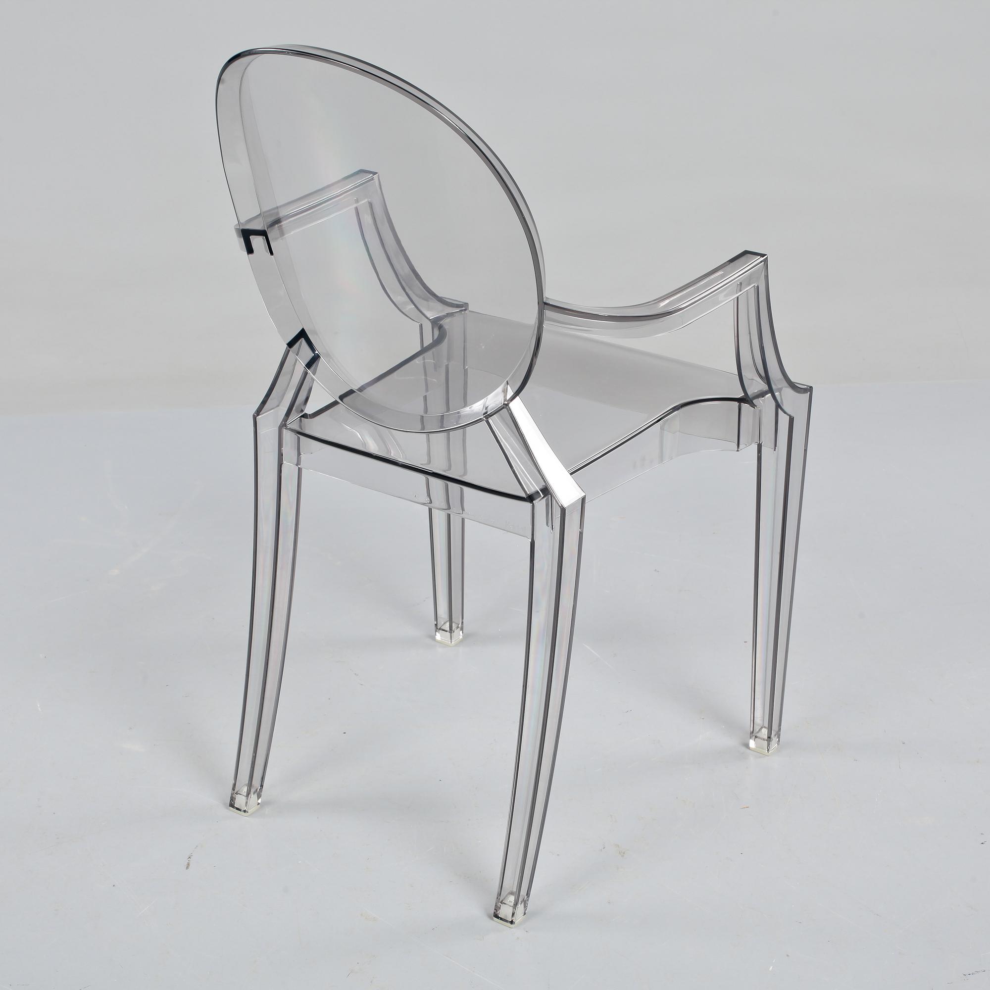 KARMSTOL, "Louis Ghost", Philippe Starck, 1900/2000-tal.