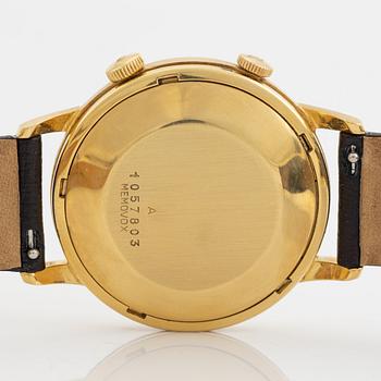 Jaeger-LeCoultre, Memovox, wristwatch, 37 mm,