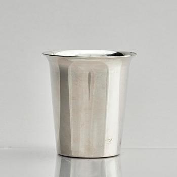 Åke Strömdahl, a sterling silver beaker, Stockholm, Sweden 1959.