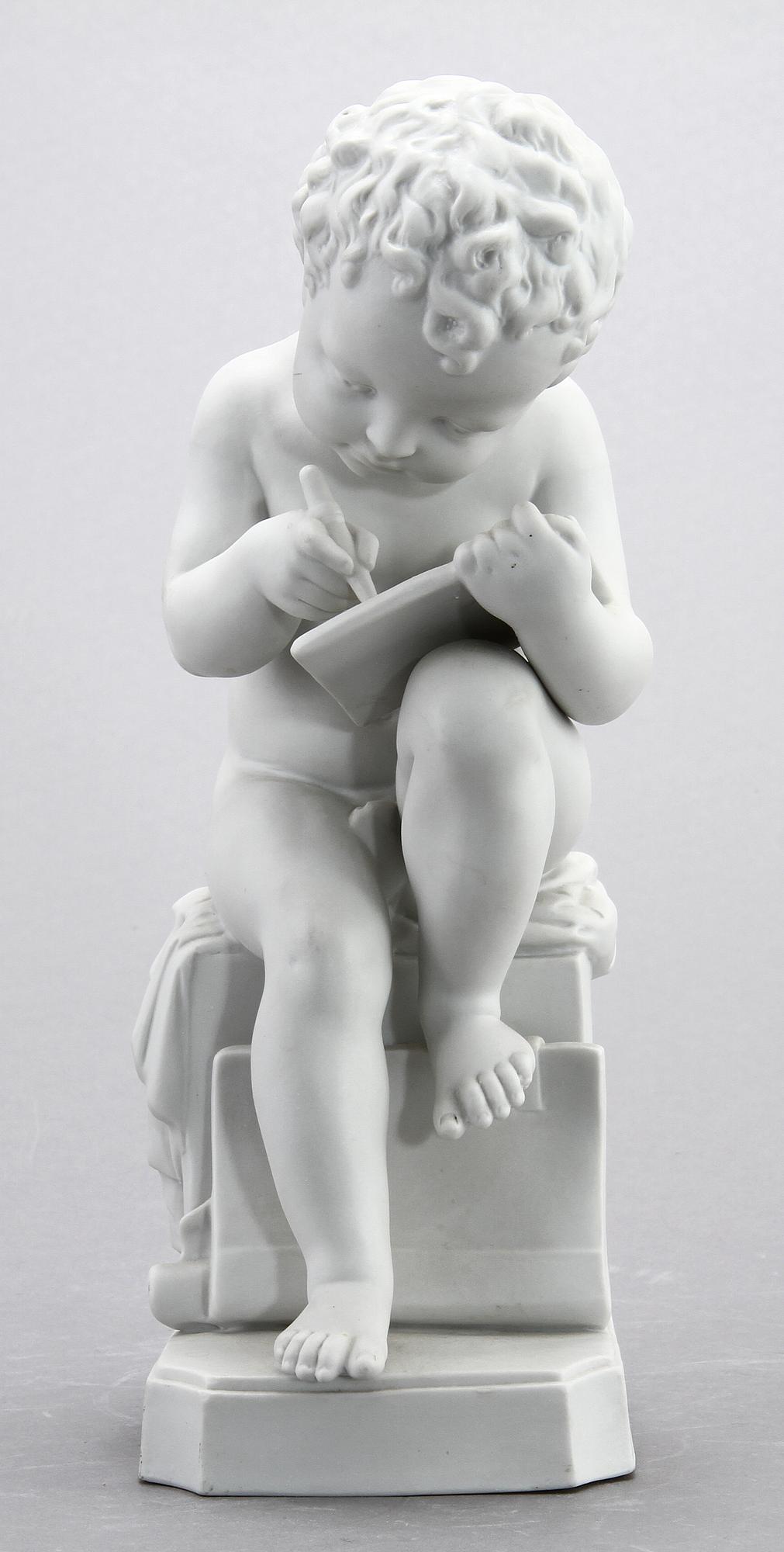 SKULPTUR, parian, Katzhütte, Tyskland, 1900-tal.