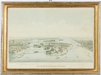 "Stockholm från Mälaresidan".