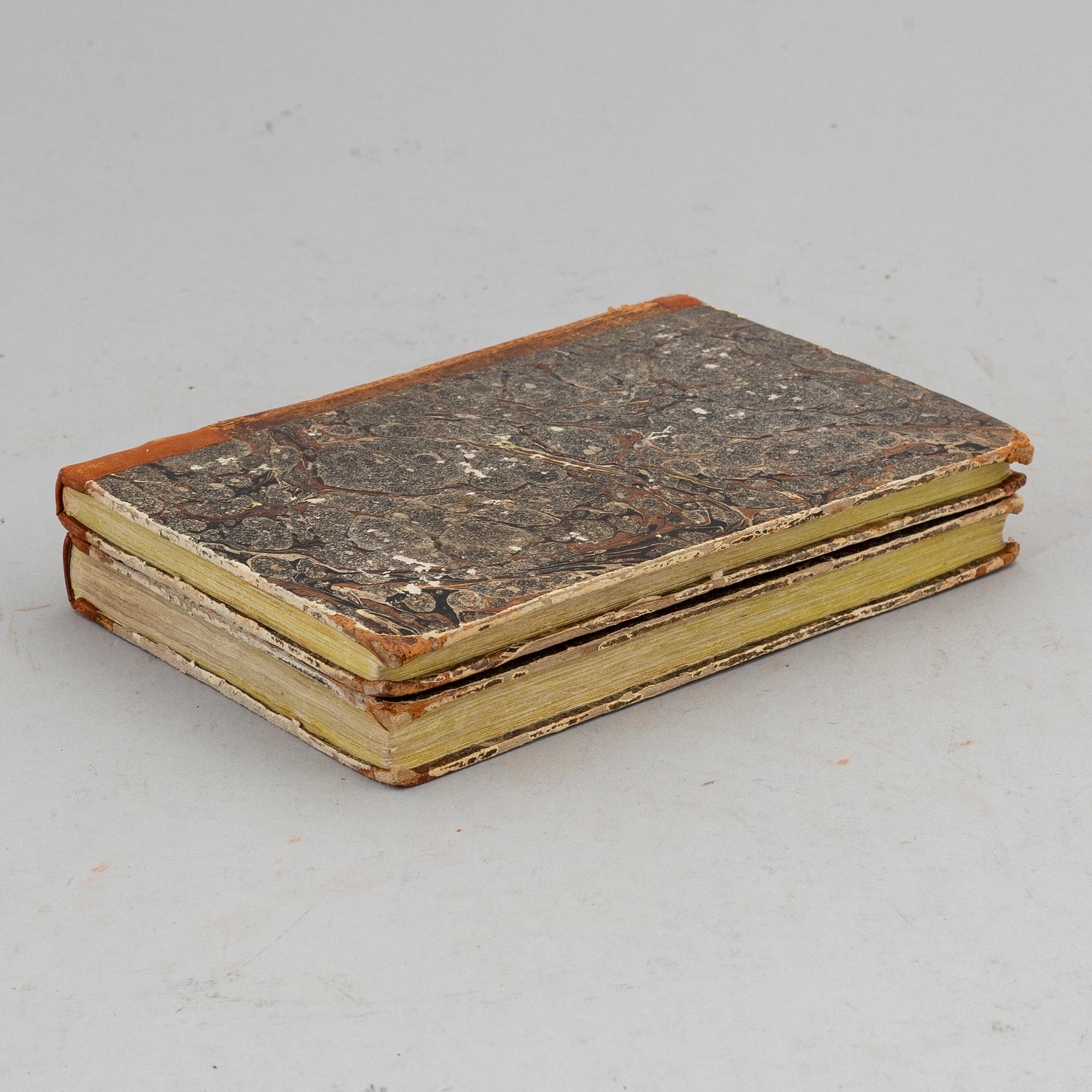 Proveniens bl. a. Årstafruns bror J. A. Reenstierna (2 vol).