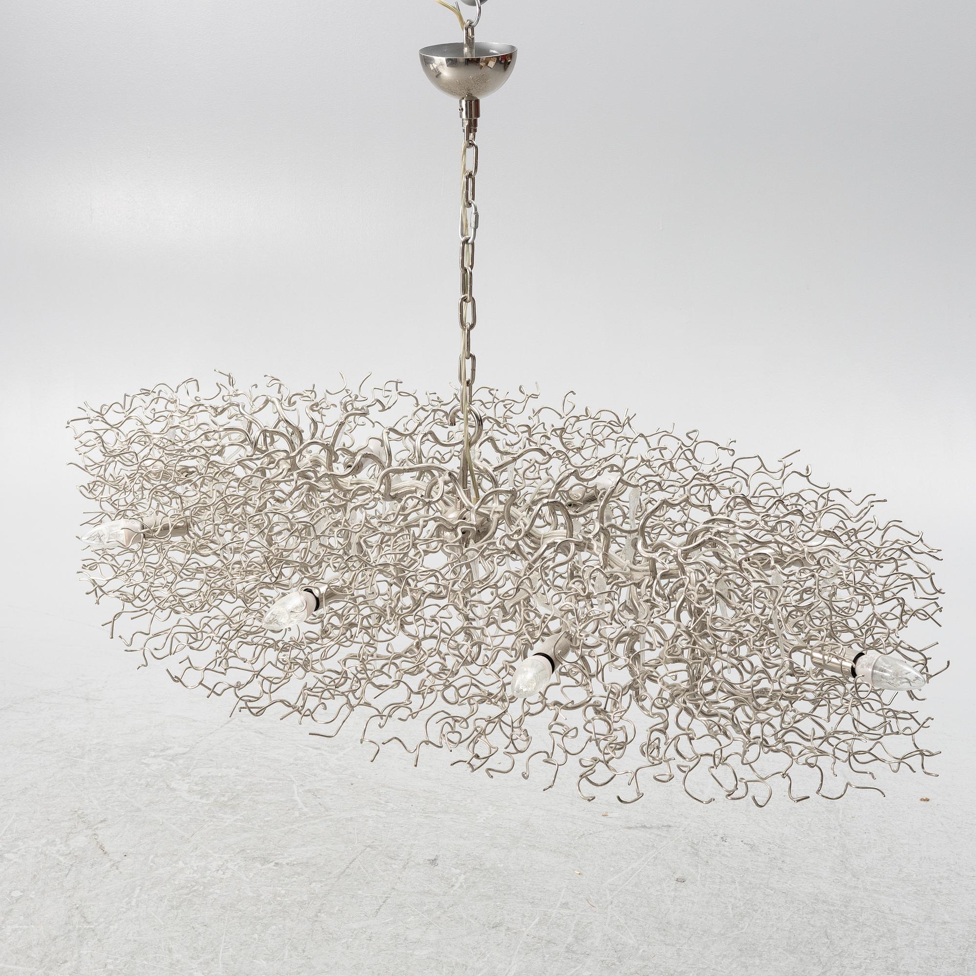 Wiliam Brand & Anette van Egmond, Chandelier, "Hollywood", Brand van Egmond, Netherlands.