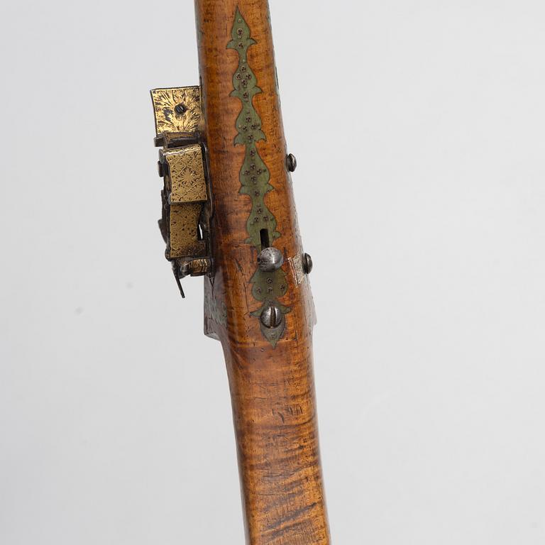 Flintlåsgevär, ottomanskt, 1700-talets slut.