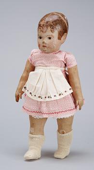 912. A 1930s century doll, resembling Käthe Kruse.