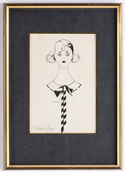 Einar Nerman, ink, signed.