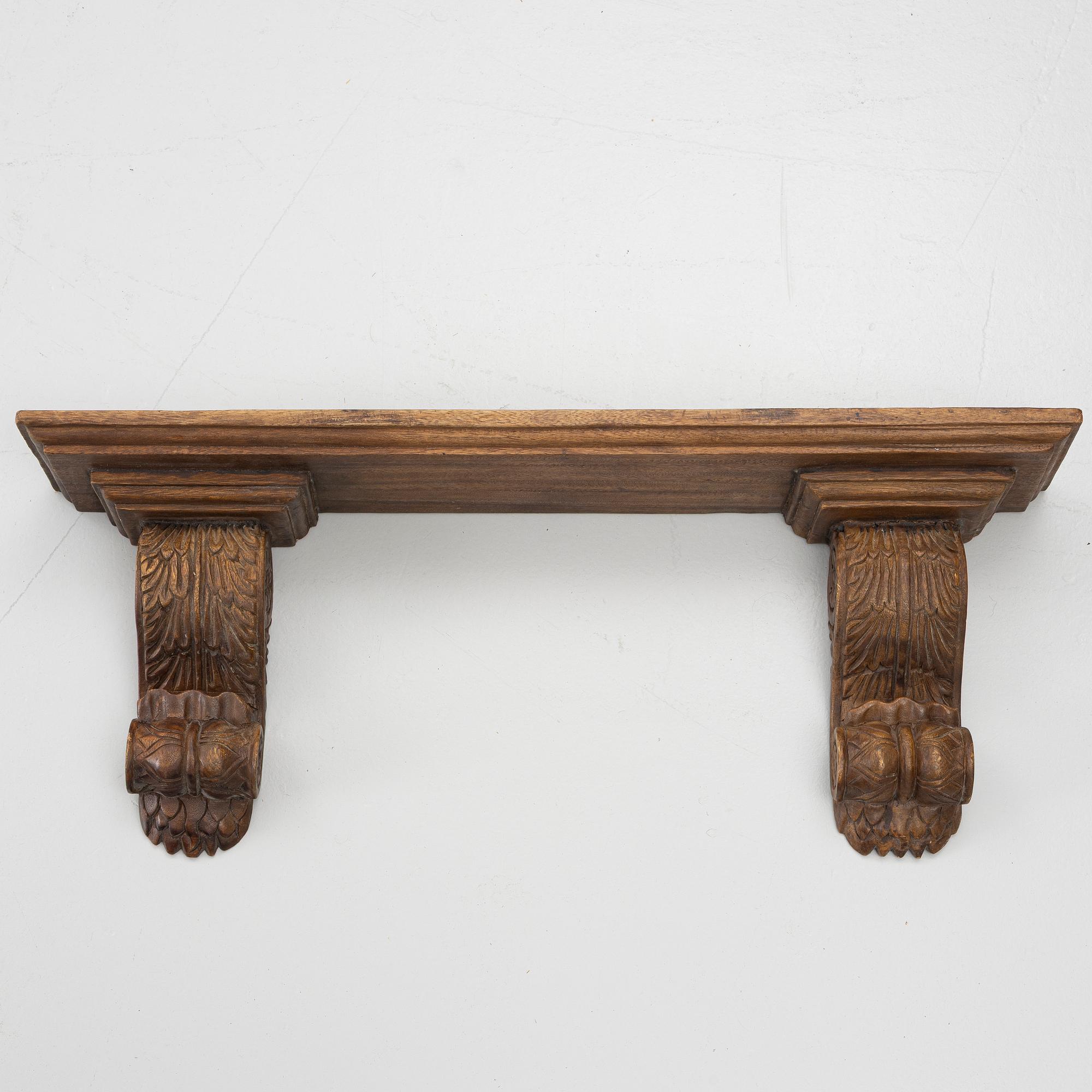 Shelf/console, circa 1900.