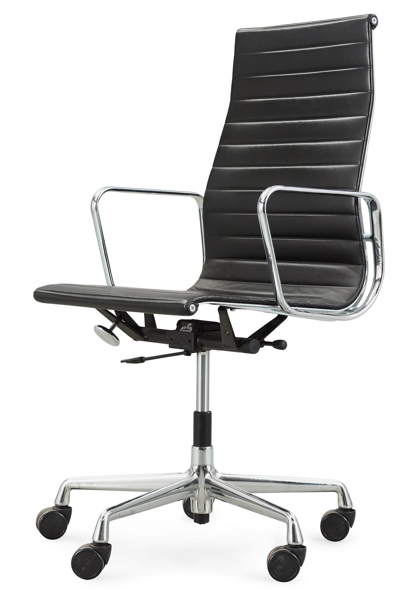 CHARLES & RAY EAMES, skrivbordsstol, "Aluminium group", modell EA 119, Vitra.